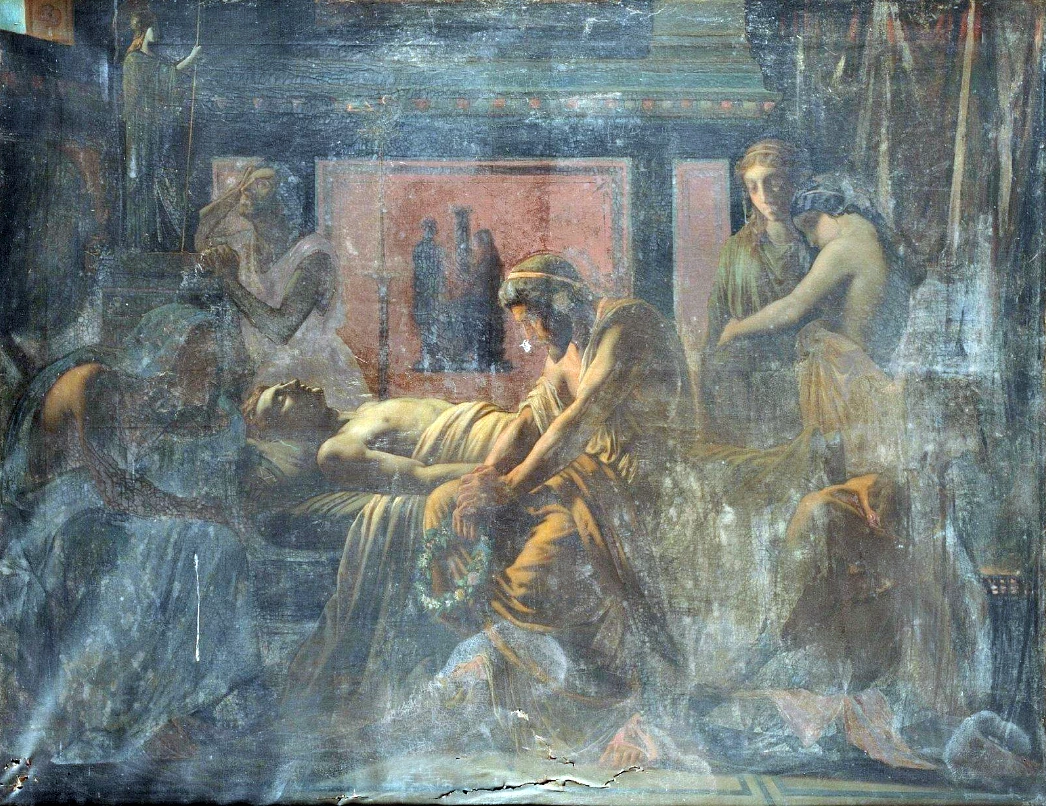 Pericle sul letto di morte di suo figlio, 1851